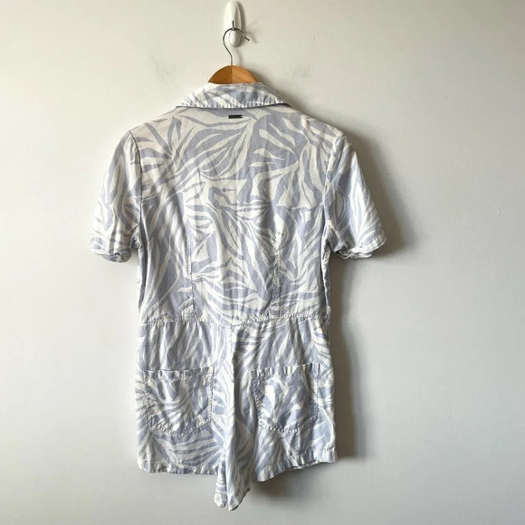 Billabong Heads Up Romper Blue  White Size Small - Picture 6 of 8